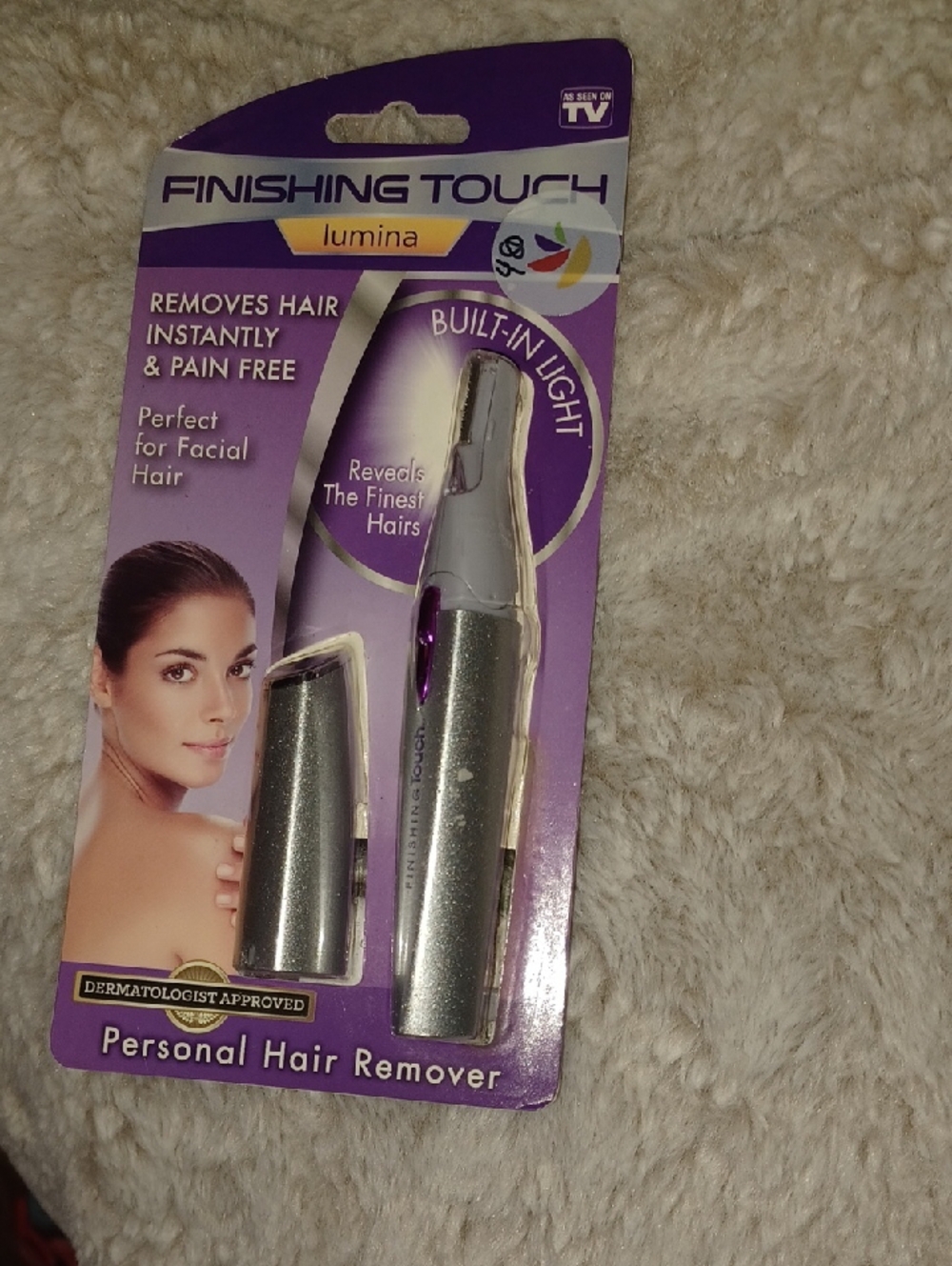 New Finishing Touch Facial Hair Remover